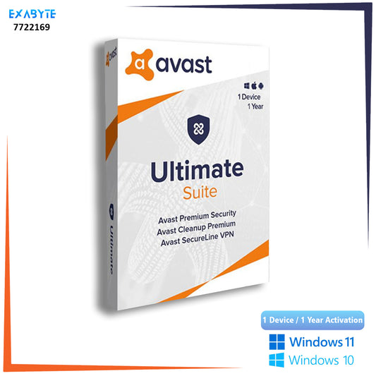Avast Ultimate | 1 Device | 1 Year | Global (Windows Only)