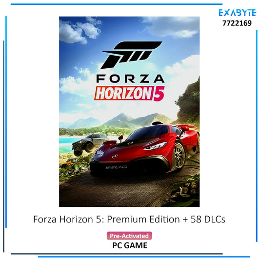 Forza Horizon 5: Premium Edition + 58 DLCs