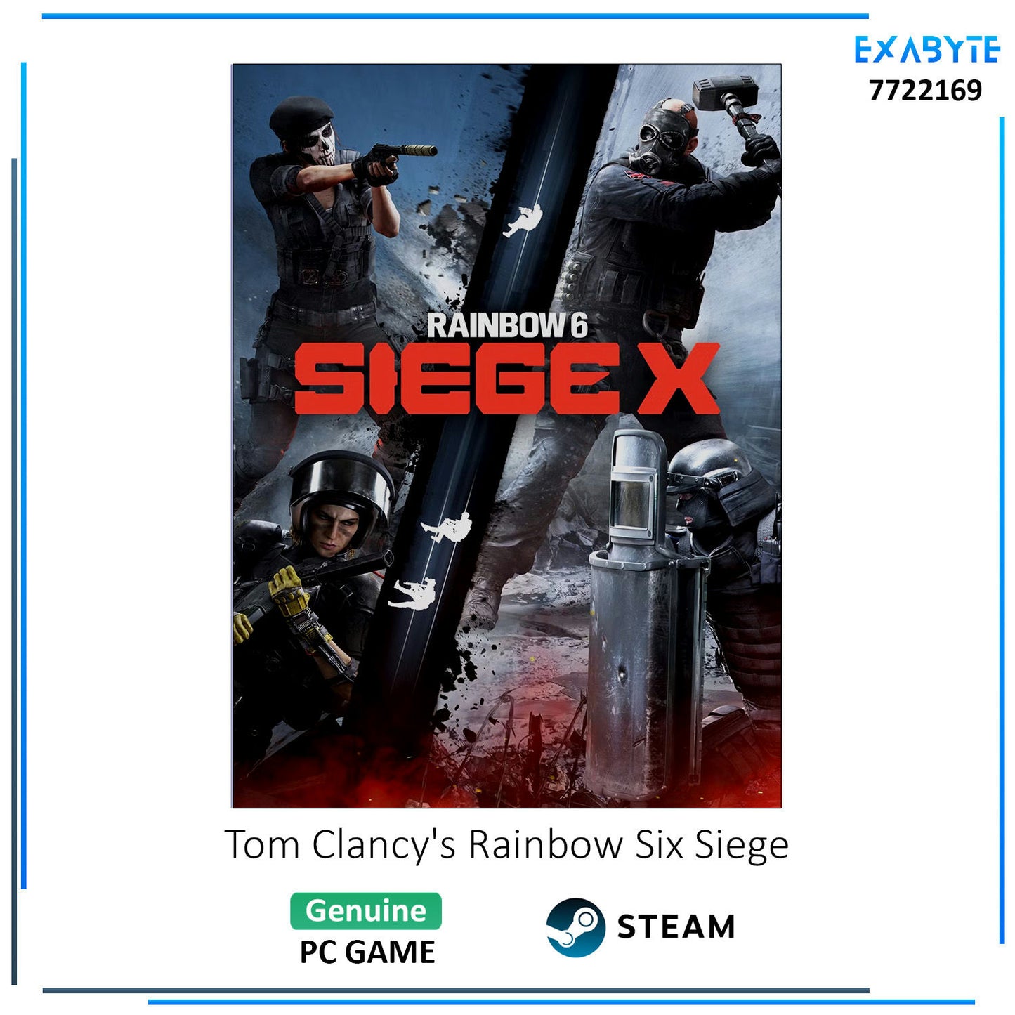 Tom Clancy's Rainbow Six Siege Genuine Game (Steam)