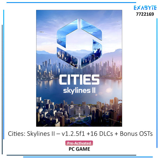 Cities: Skylines II + 16 DLCs PC Game