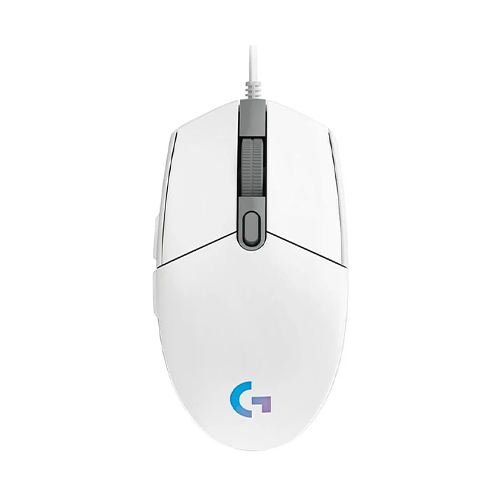 Logitech G102 Wired Gaming Mouse (White)