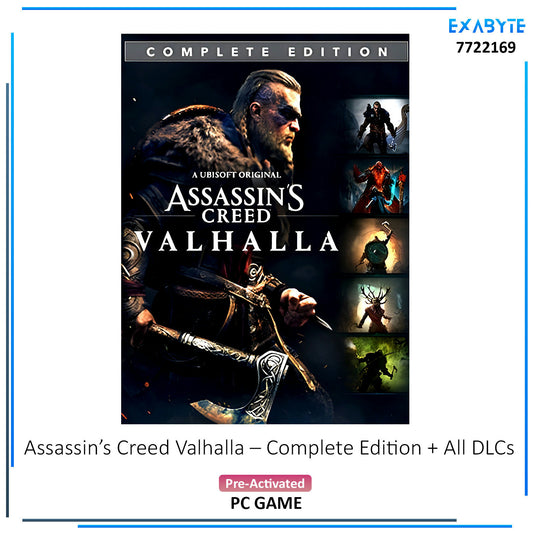 Assassins Creed Valhalla Complete Edition + All DLCs PC Game