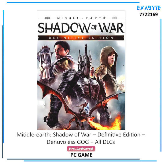 Middle-earth: Shadow of War – Definitive Edition+ All DLCs